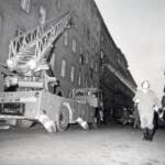 Historischer Brand des Hotels „Am Augarten“