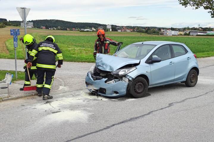 Verkehrsunfall in Ternitz-Pottschach