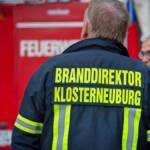 Branddienstübung - Dachstuhlbrand im Stift Klosterneuburg