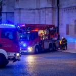 Branddienstübung - Dachstuhlbrand im Stift Klosterneuburg