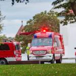 Branddienstübung - Dachstuhlbrand im Stift Klosterneuburg