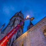 Branddienstübung - Dachstuhlbrand im Stift Klosterneuburg