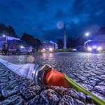 Branddienstübung - Dachstuhlbrand im Stift Klosterneuburg