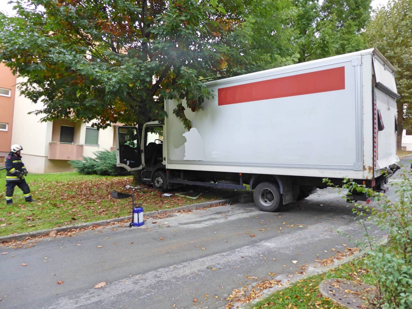 BFV Deutschlandsberg: Verkehrsunfall mit eingeklemmter Person