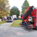 Verkehrsunfall mit eingeklemmter Person