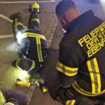 Katze aus Kanal gerettet