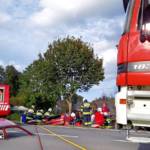 Schwerer Verkehrsunfall in Eibiswald fordert drei Verletzte