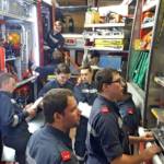 Start Ausbildungsprüfungen Löscheinsatz und Technische Hilfeleistung