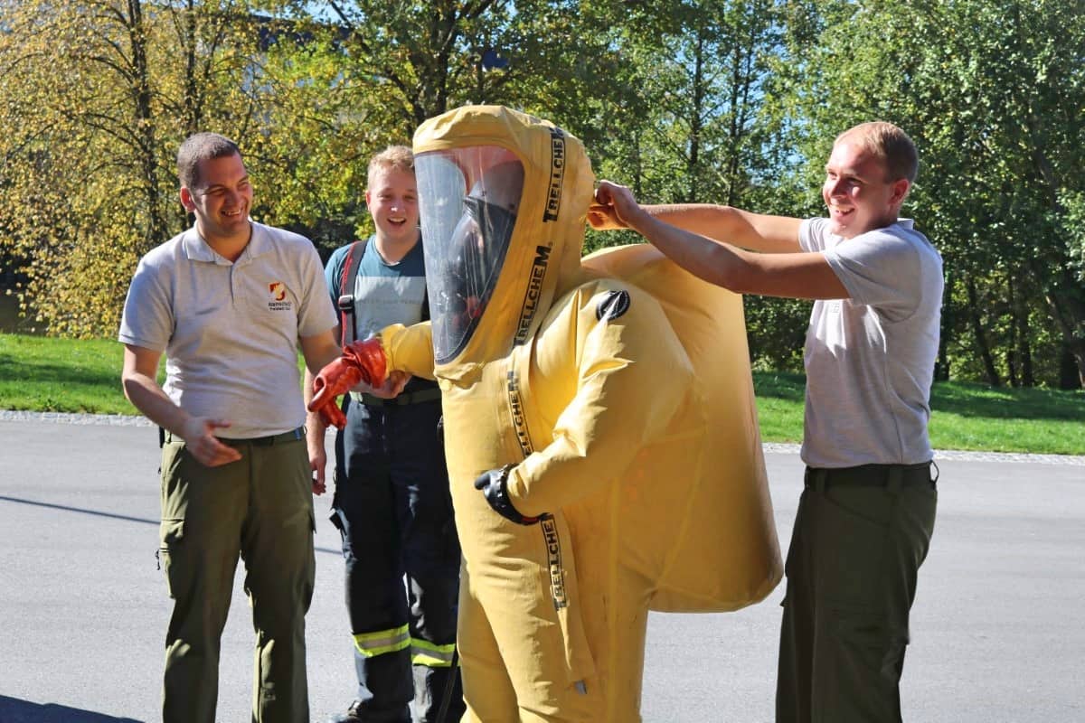 AFK Pregarten: Atemschutzgeräteträger-Lehrgang in Hagenberg