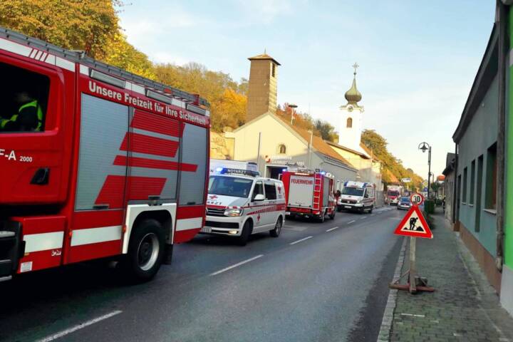FF Pettendorf: Person in Notlage in Gaisruck