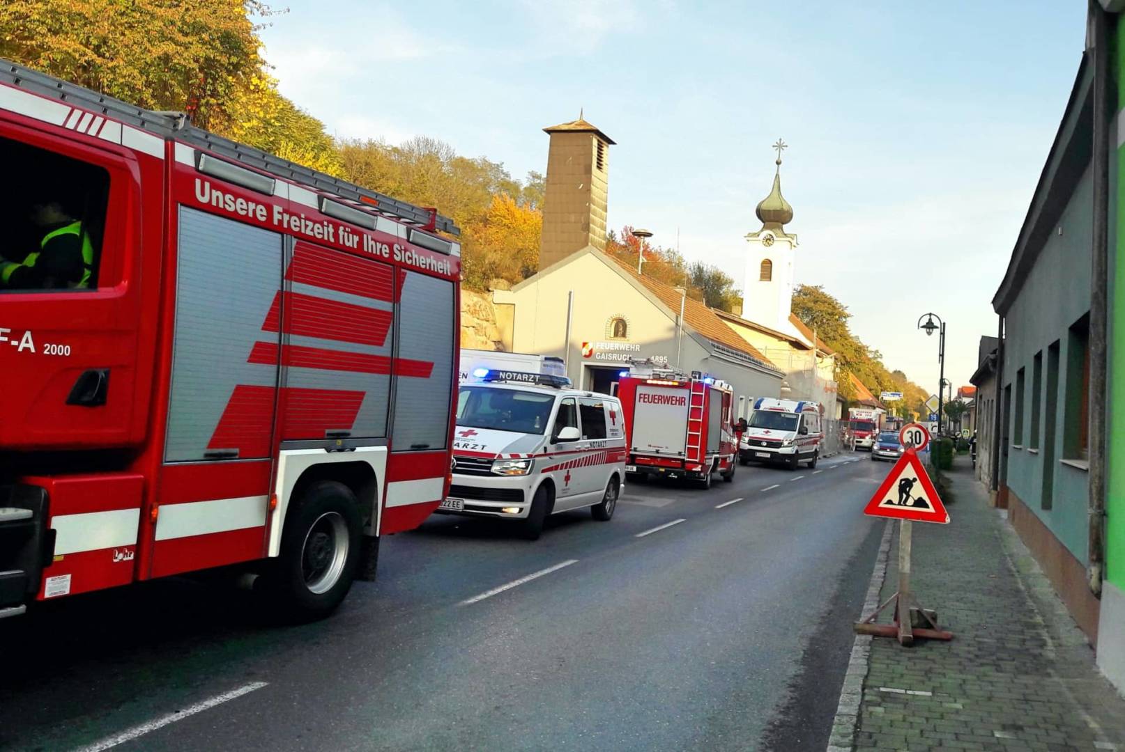 FF Pettendorf: Person in Notlage in Gaisruck
