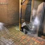 Mülltonnenbrand in Groß St. Florian