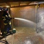 Mülltonnenbrand in Groß St. Florian