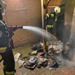 Mülltonnenbrand in Groß St. Florian