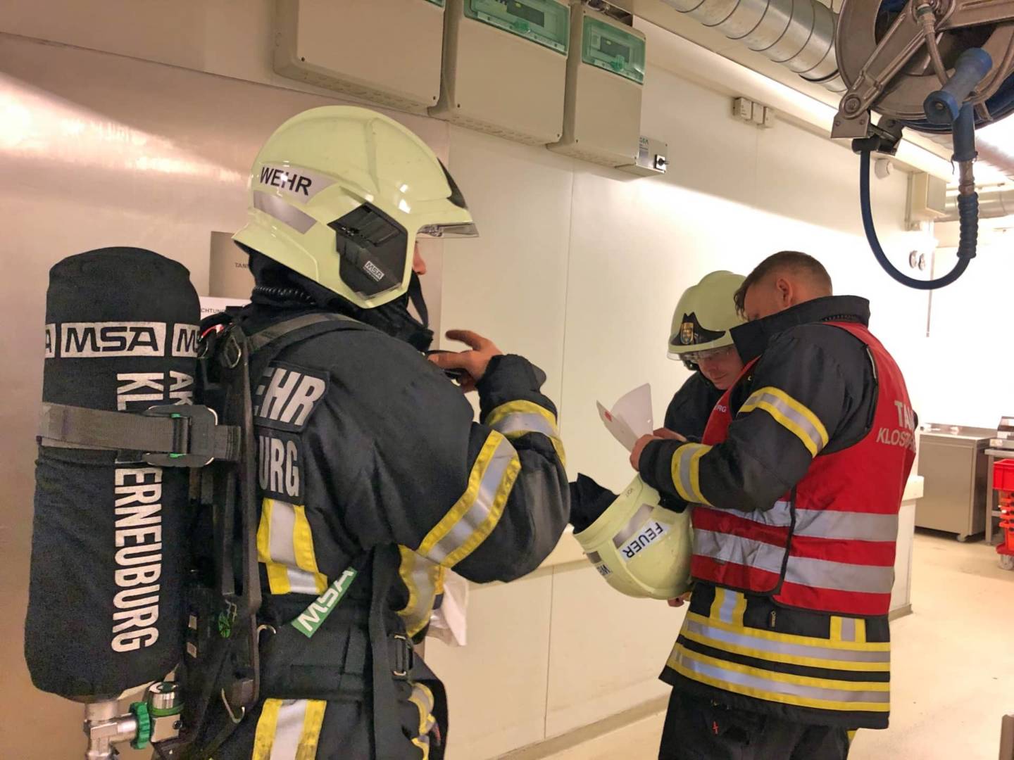 FF Klosterneuburg: Brandeinsatz – Interspar Klosterneuburg