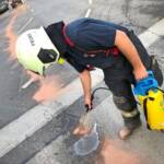 FF Klosterneuburg: 300 Meter lange Ölspur