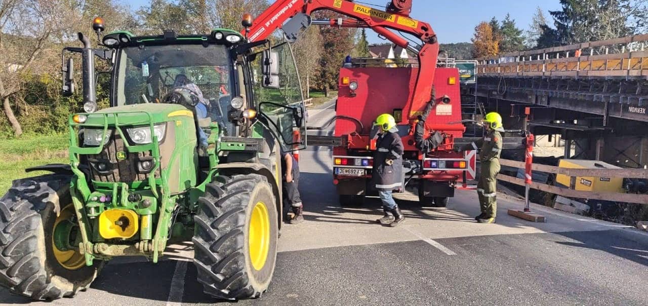 BFKDO Jennersdorf: Defekt eines Anhängers