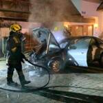 BFKDO Jennersdorf: Fahrzeugbrand in Deutsch Kaltenbrunn