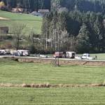 Verkehrsunfall auf der B76