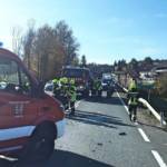 Verkehrsunfall auf der B76