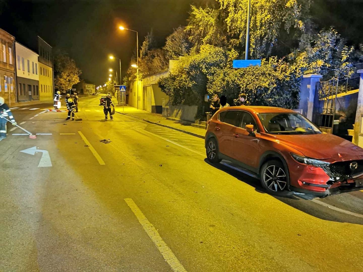 FF Klosterneuburg: Verkehrsunfall Kierlingerstraße