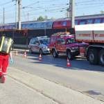 Verletzte Person auf der Südbahn