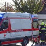Verletzte Person auf der Südbahn