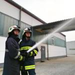 Feuerwehrunterabschnittsübung in Hoheneich