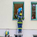 Räumungsübung in der Volksschule