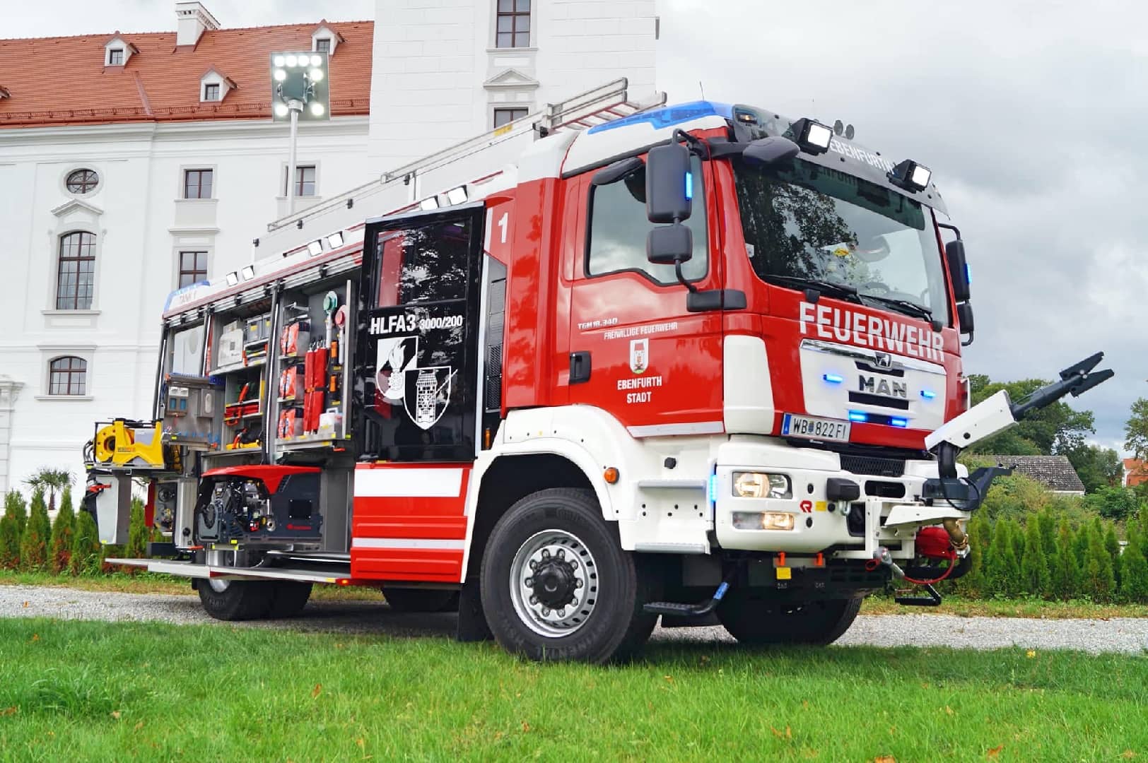 FF Ebenfurth: Neues HLF 3 für die Feuerwehr Ebenfurth Stadt