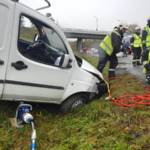 Verkehrsunfall auf der A23