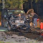 Zwei Verletzte nach Frontalcrash