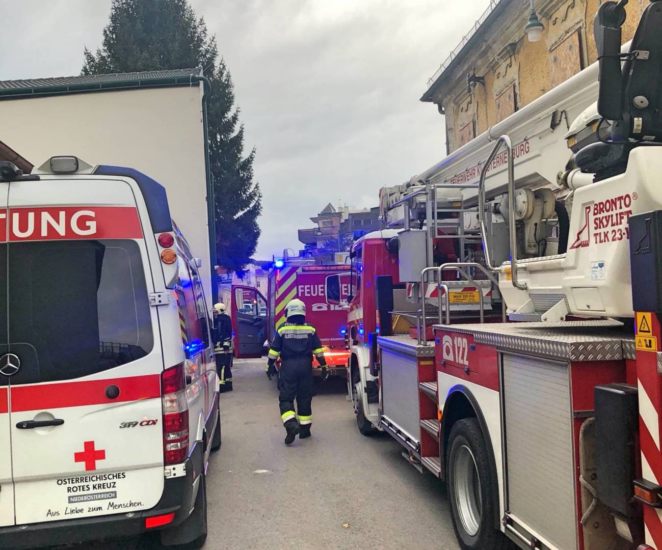 FF Klosterneuburg: Zwei Einsätze am Sonntag