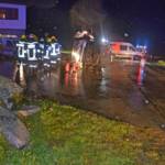 Unfall mit Kleintransporter in Heinreichs (Gemeinde Vitis)
