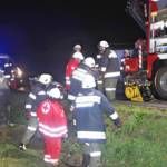 Verletzter PKW-Lenker war nach Unfall in seinem Fahrzeug eingeklemmt