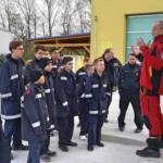 Feuerwehrjugend besucht Christophorus 2 Stützpunkt