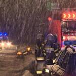 BFV Liezen: Erste Verkehrsunfälle auf Schneefahrbahnen