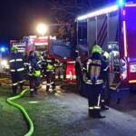 71 Florianis rückten zu Dachstuhlbrand aus