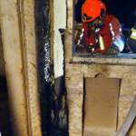 71 Florianis rückten zu Dachstuhlbrand aus