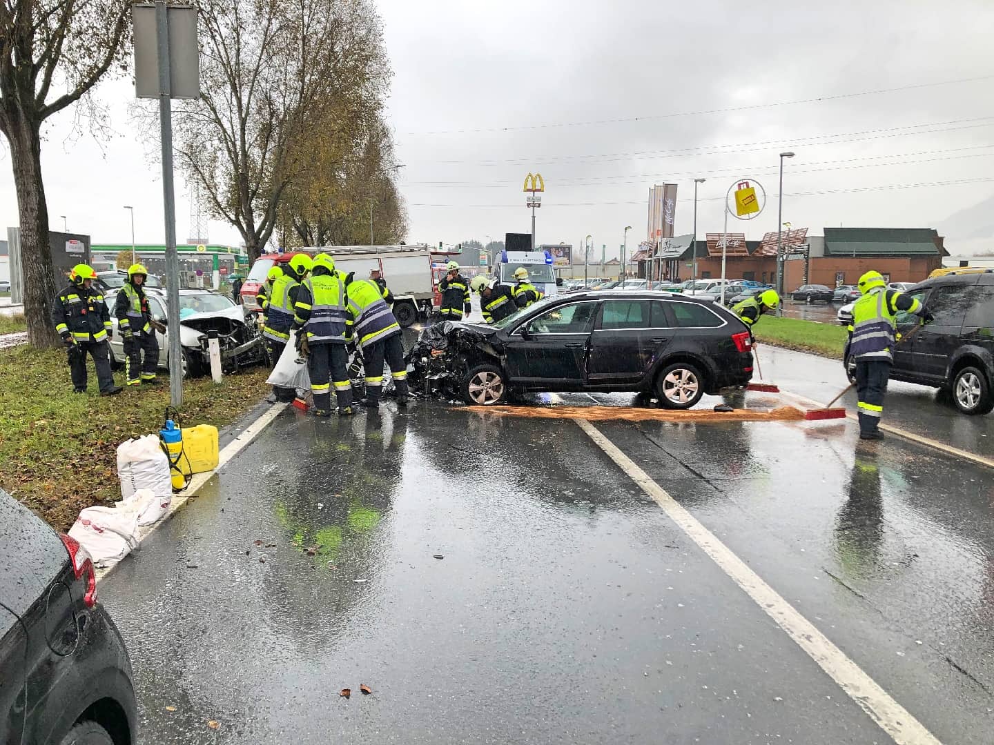 HFW Villach: Verkehrsunfall Maria Gailer Straße