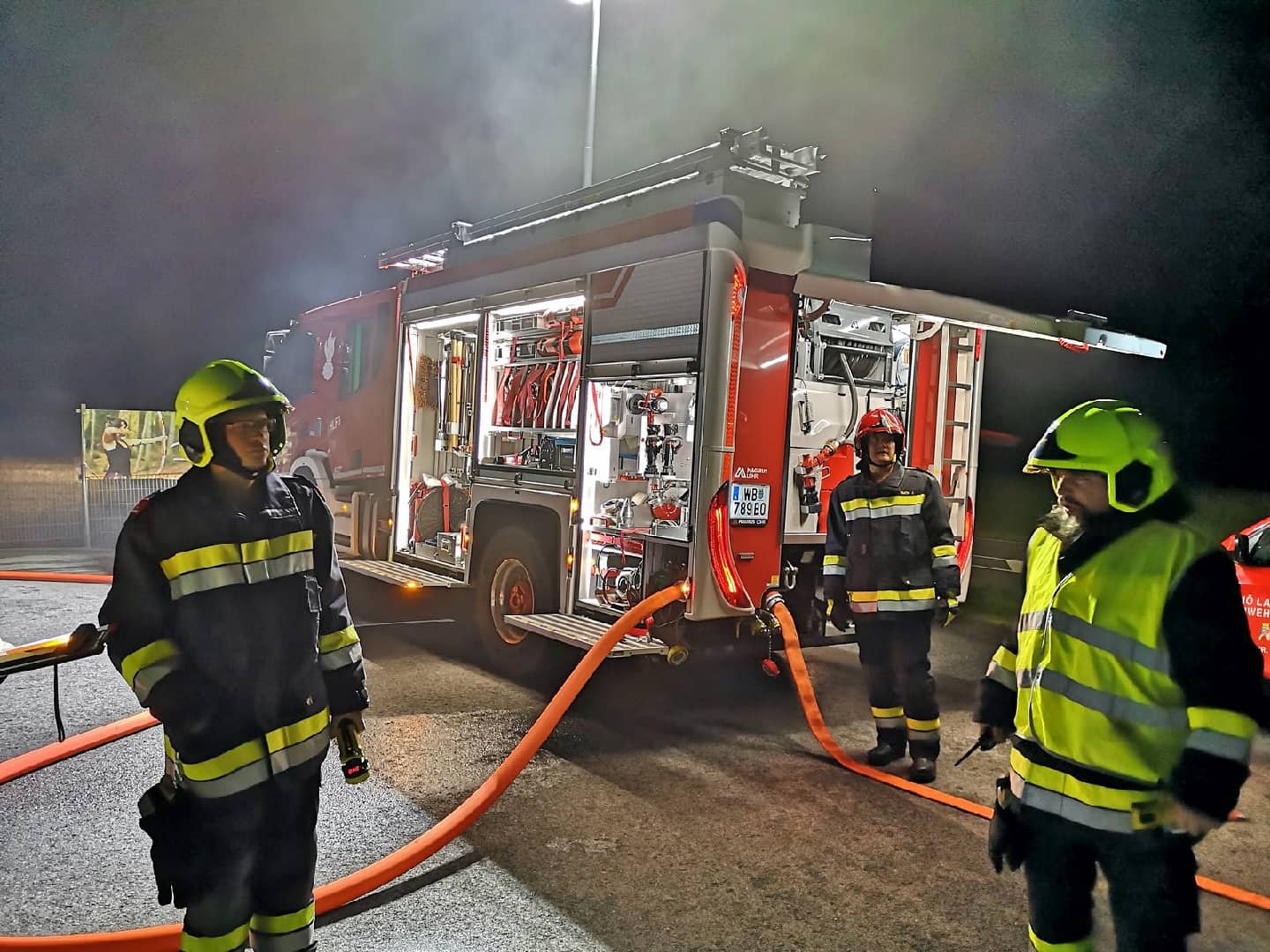 FF Krumbach: Feuerwehrübung in einer Brauerei
