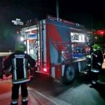 Feuerwehrübung in einer Brauerei in Krumbach