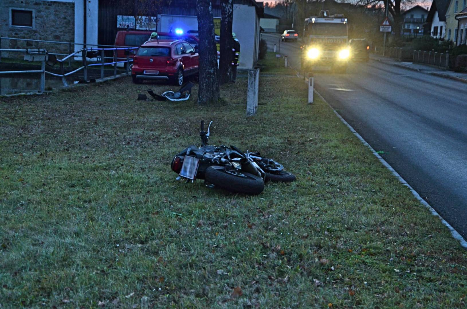 BFK Waidhofen/Thaya: Verkehrsunfall in Nonndorf