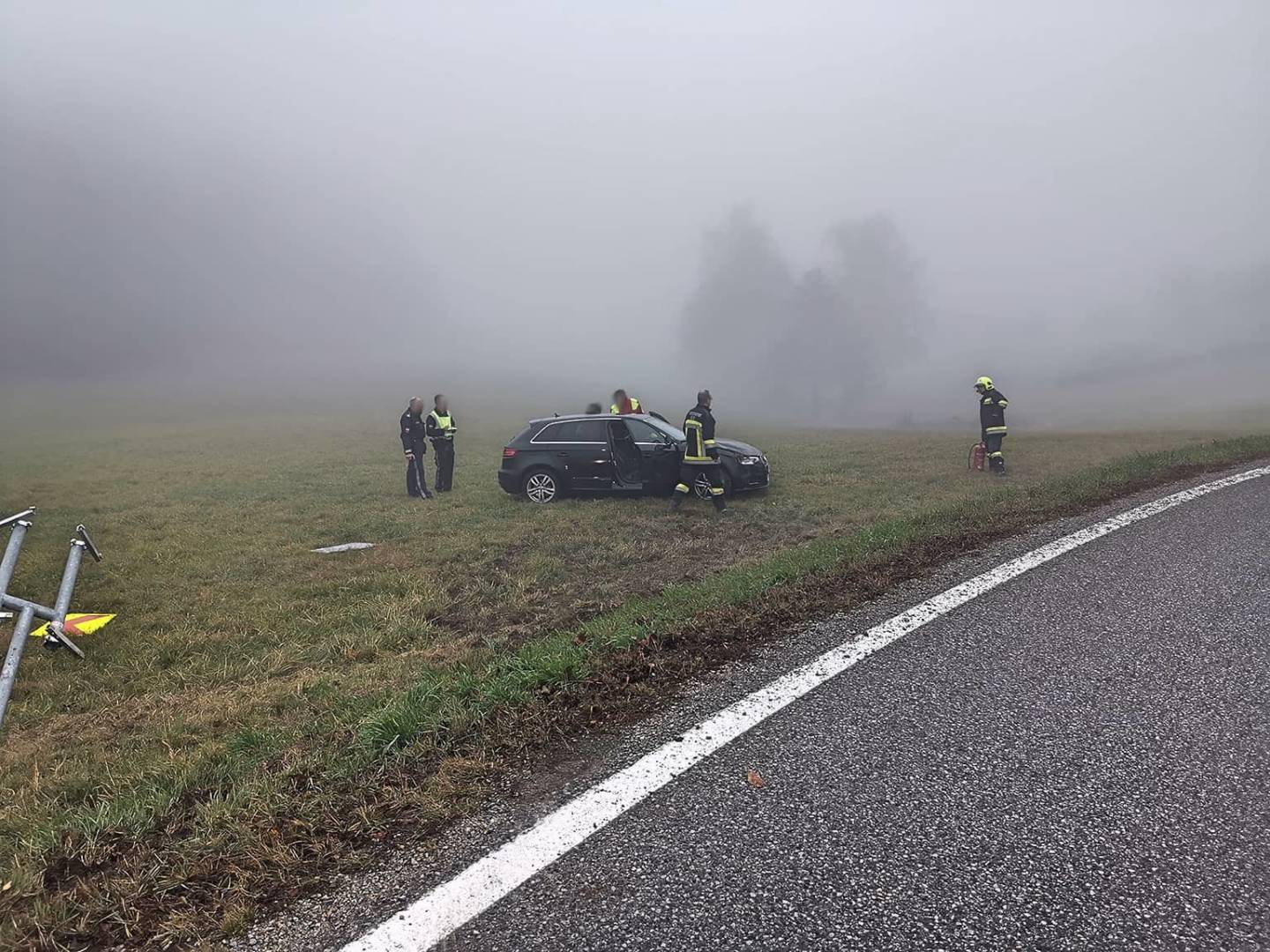FF Sulz im Wienerwald: Menschenrettung nach Verkehrsunfall