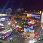 Feuerwehr verhindert Dachstuhlbrand in Baumarkt