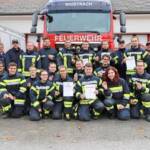 FF Weistrach: Ausbildungsprüfung in Bronze, Silber und Gold