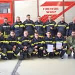 FF Weinsteig: Ausbildungsprüfung Löscheinsatz