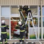 PKW-Lenkerin kracht in Tierhandlung