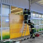 PKW-Lenkerin kracht in Tierhandlung