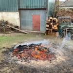 Fahrzeugbrand entpuppt sich als Lagerfeuer